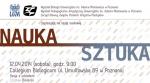Sesja Nauka-Sztuka: 10-12 kwietnia