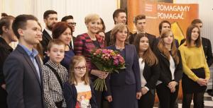 Wielka Gala Fundacji Świętego Mikołaja w Wilanowie z  Małżonką Prezydenta RP Panią Agatą Kornhauser-Dudą!