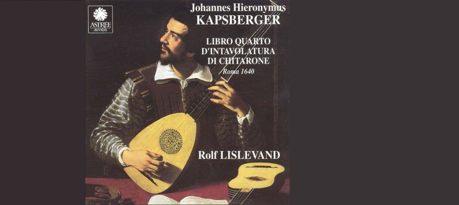 Antonina Karpowicz-Zbińkowska:  J. H. Kapsberger, Libro quarto d'inta volatura di chitarone