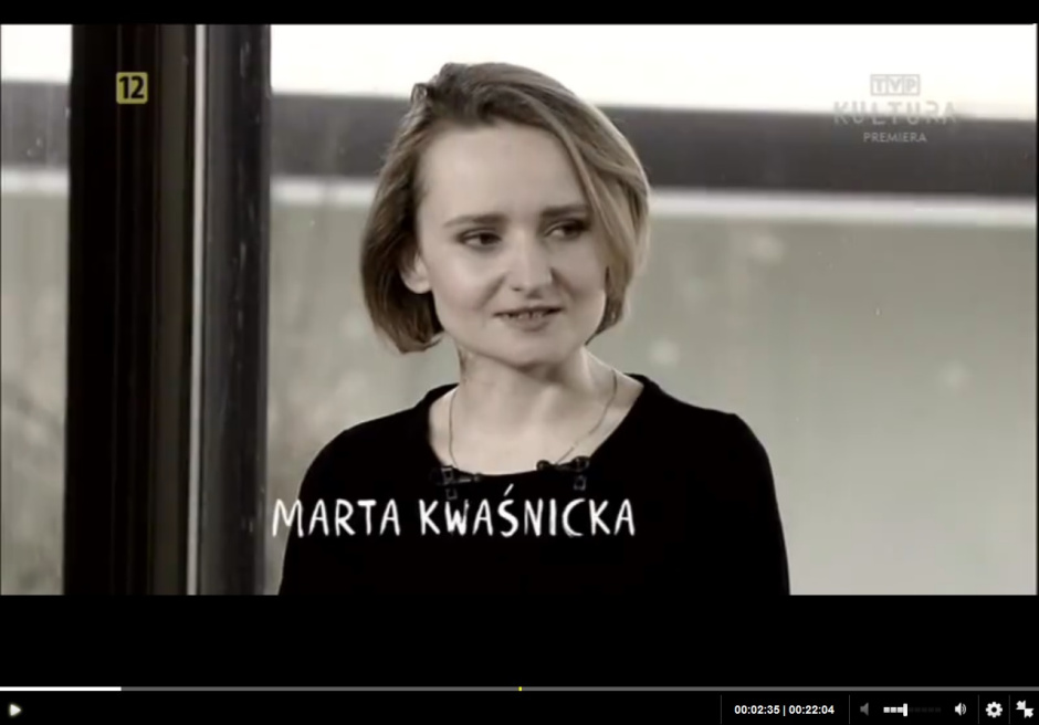 Marta Kwaśnicka w najnowszym "Chuliganie literackim"