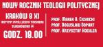 Kraków dzisiaj! Zapraszamy na promocję nowego rocznika Teologii Politycznej
