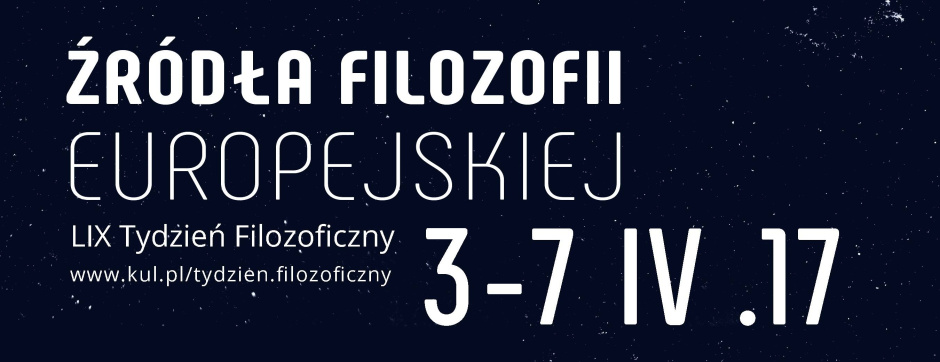 KUL zaprasza na 59. Tydzień Filozoficzny